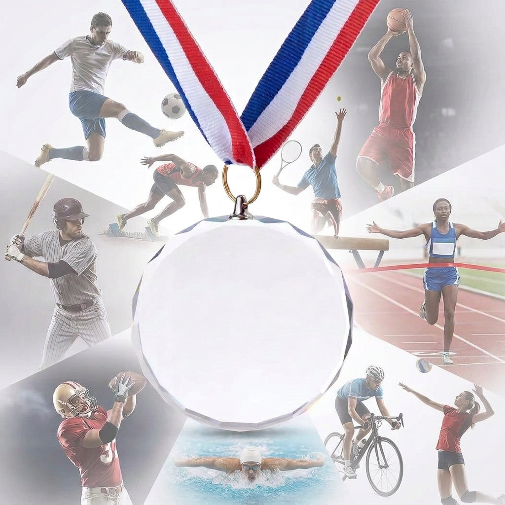 Crystal Medal- CUSTOMIZED