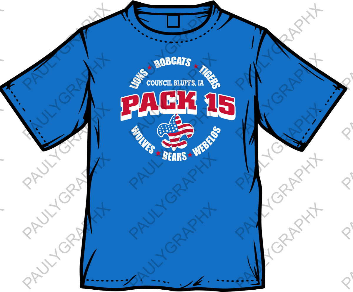 PACK 15 - T-SHIRT