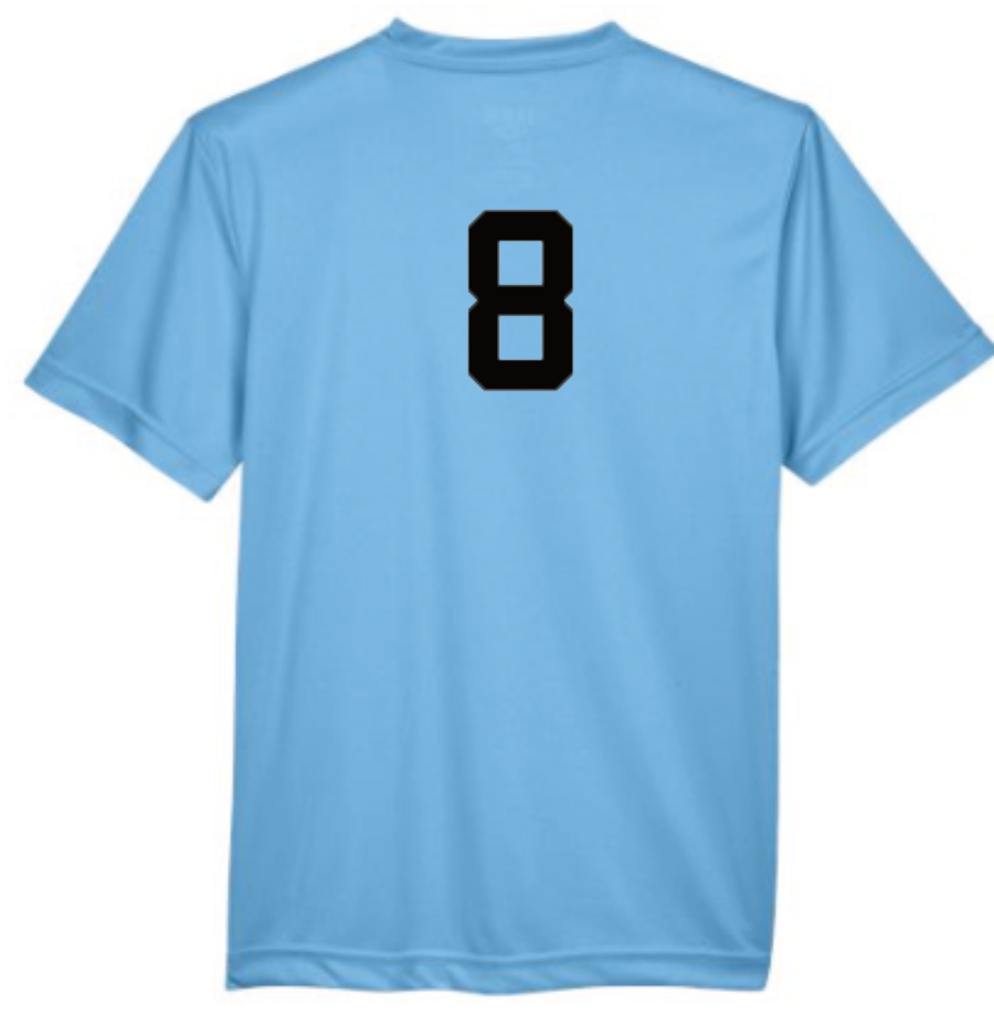 SPORT BLUE JERSEY-YOUTH SIZES